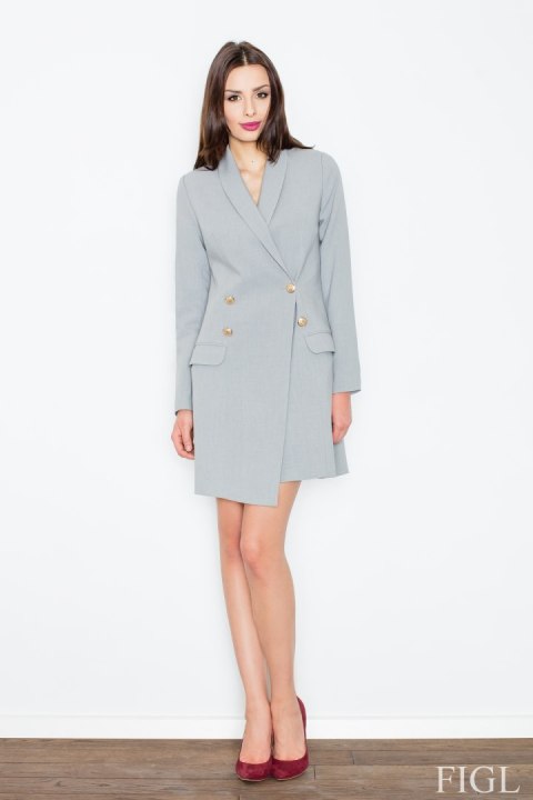 Sukienka Model M447 Grey - Figl Sukienka Model M447 Grey - Figl