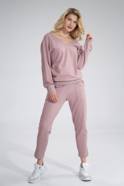 Bluza Damska Model M799 Dark Pink - Figl Hurtownia odzieży on-line, moda damska, bielizna i obuwie dla kobiet - Matterhorn.pl