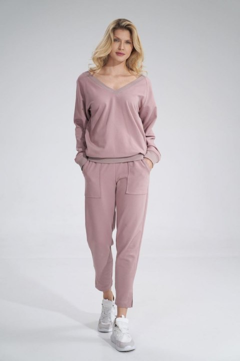 Bluza Damska Model M799 Dark Pink - Figl Hurtownia odzieży on-line, moda damska, bielizna i obuwie dla kobiet - Matterhorn.pl
