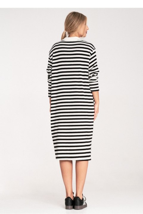 Sukienka Model M1098 Black/White - Figl
