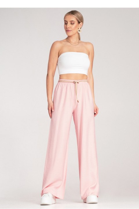 Spodnie Damskie Model M1149 Pink - Figl Spodnie Damskie Model M1149 Pink - Figl