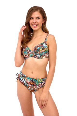 Kostium dwuczęściowy Figi 1 Kąpielowe Model Luna Big Multicolor - Lupo Line