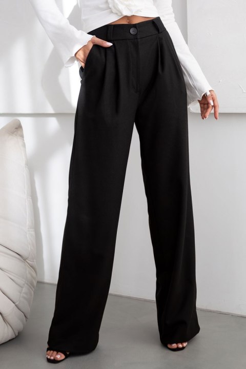 Spodnie Damskie Model Fine T36 Black - IVON
