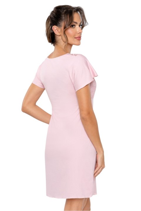 Koszulka nocna Koszula Nocna Model Luiza Powder Pink - Donna