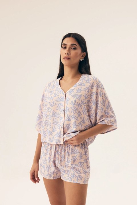 Piżama Damska Model Nadar 42670-50X Pink/Blue - Henderson