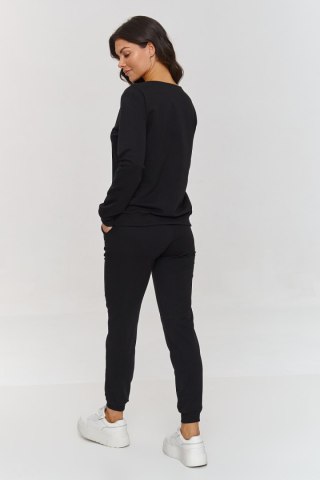 Spodnie Komplet Model M868 Black - Makadamia