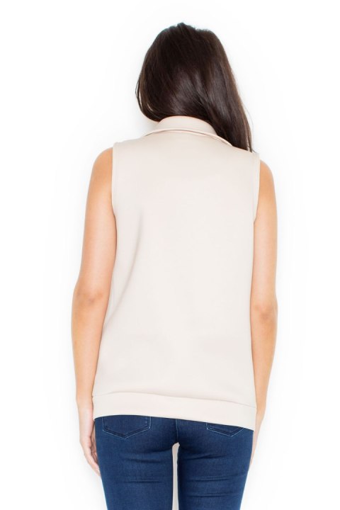 Kamizelka K319 Beige - Katrus