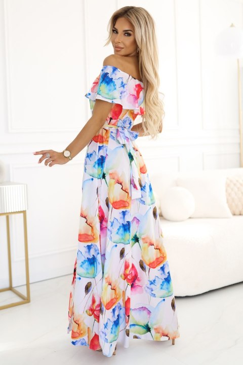Sukienka Model 194-5 Flowers Wzór - Numoco