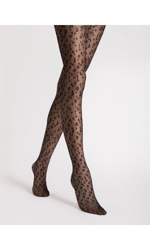Rajstopy Model Jungle 20 Den Black - Fiore