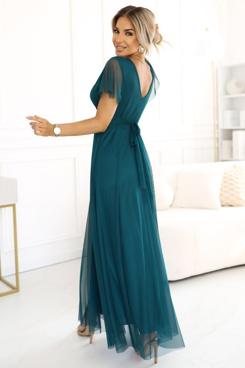 Sukienka Model Nastia 562-4 Green - Numoco Hurtownia odzieży on-line, moda damska, bielizna i obuwie dla kobiet - Matterhorn.pl