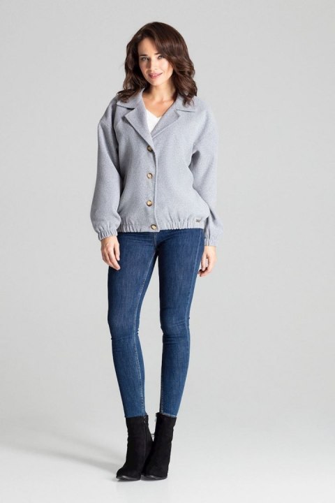 Kurtka Damska Model L075 Grey - Lenitif