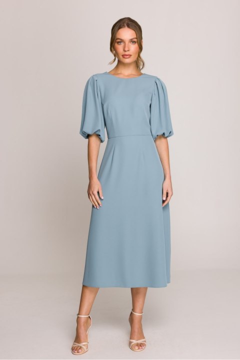 Sukienka Model S399 Cold Blue - Stylove