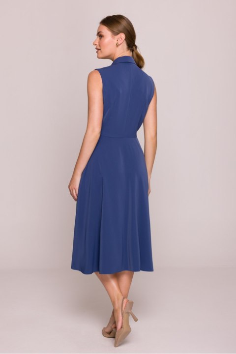 Sukienka Model S409 Blue - Stylove