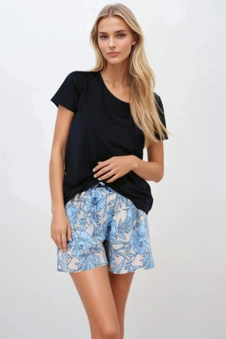 Piżama Damska Model Summertime Blue - Momenti Per Me