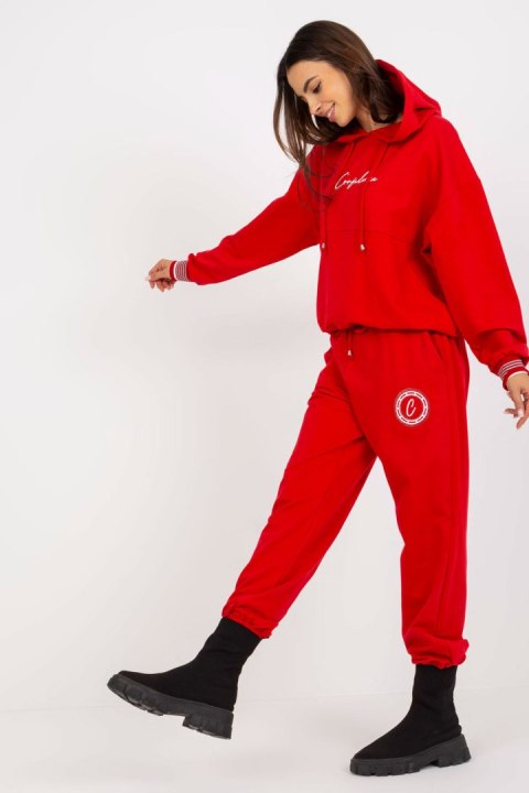 Spodnie Komplet Model RV-KMPL-8284.37P Red - Relevance Hurtownia odzieży on-line, moda damska, bielizna i obuwie dla kobiet - Ma