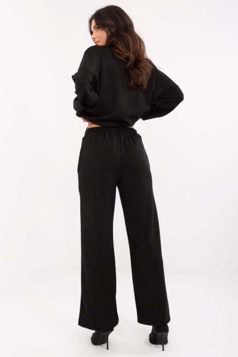 Spodnie Damskie Model DHJ-SP-20356.49 Black - Italy Moda
