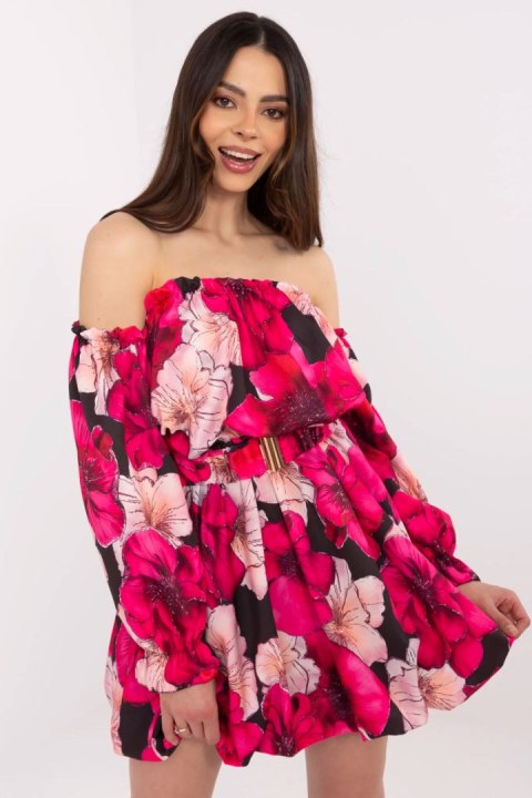 Sukienka Model MI-SK-A1447.84 Black/Pink - Italy Moda