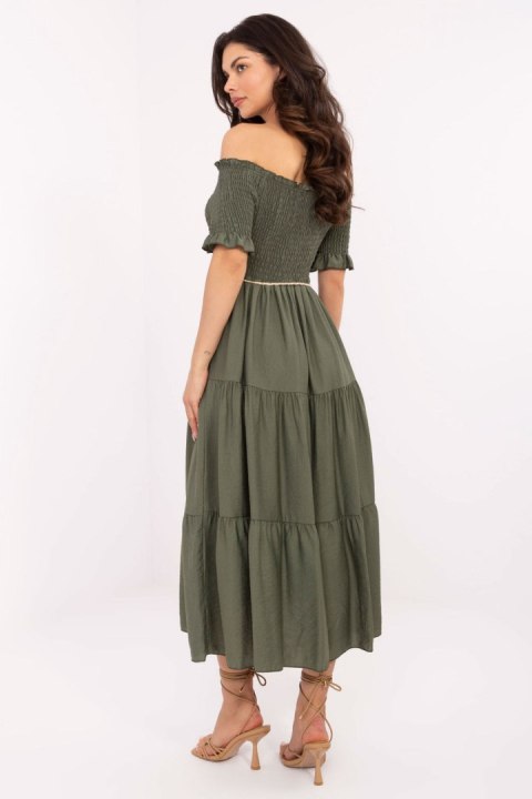 Sukienka Model MI-SK-A2609.96 Khaki - Italy Moda