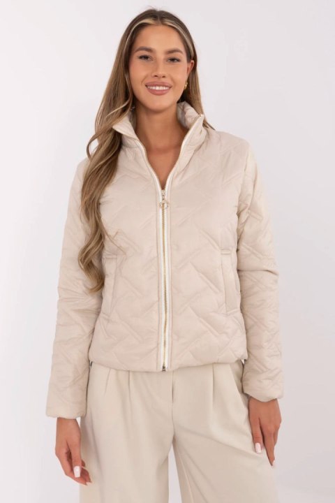 Kurtka Damska Model MI-KR-88625.12 Beige - Italy Moda
