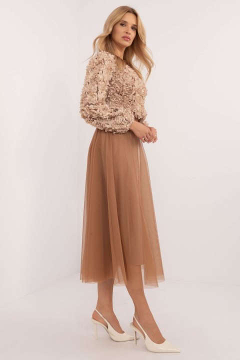 Spódnica Model DHJ-SD-19568.13X Camel - Italy Moda