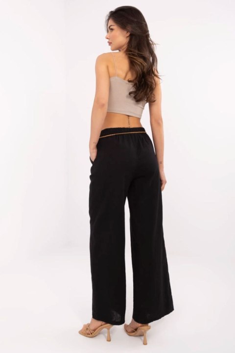 Spodnie Damskie Model MO-SP-9806.66 Black - Italy Moda