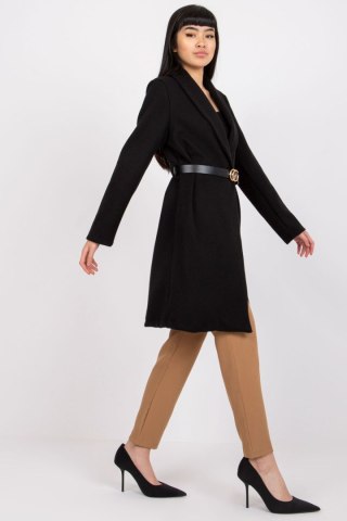 Płaszcz Damski Model DHJ-PL-2861.91 Black - Italy Moda Hurtownia odzieży on-line, moda damska, bielizna i obuwie dla kobiet - Ma