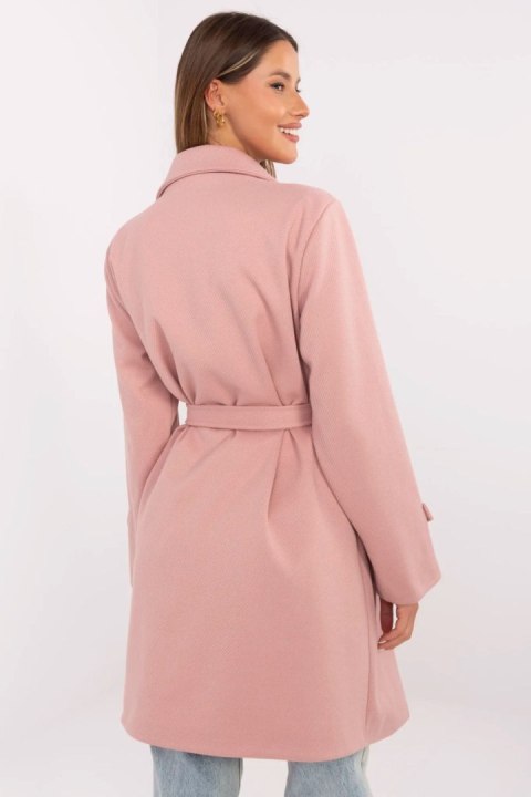 Płaszcz Damski Model MO-PL-5209.87 Dark Pink - Italy Moda