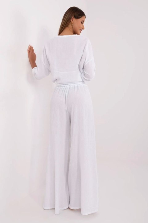 Spodnie Damskie Model MI-SP-2563.84 White - Italy Moda