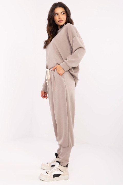 Spodnie Dresowe Model MI-SP-61700.80P Dark Beige - Italy Moda
