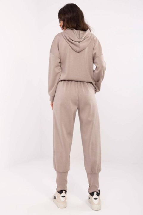 Spodnie Dresowe Model MI-SP-61700.80P Dark Beige - Italy Moda