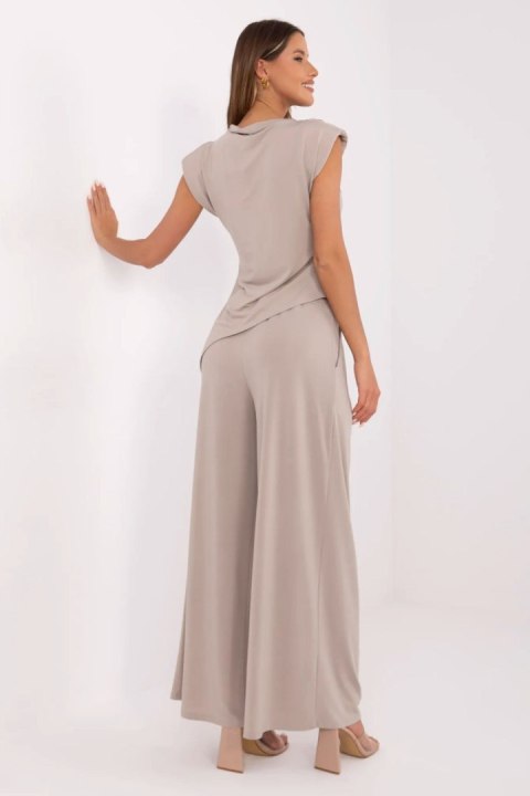 Spodnie Komplet Model DHJ-KMPL-20757.85 Dark Beige - Italy Moda