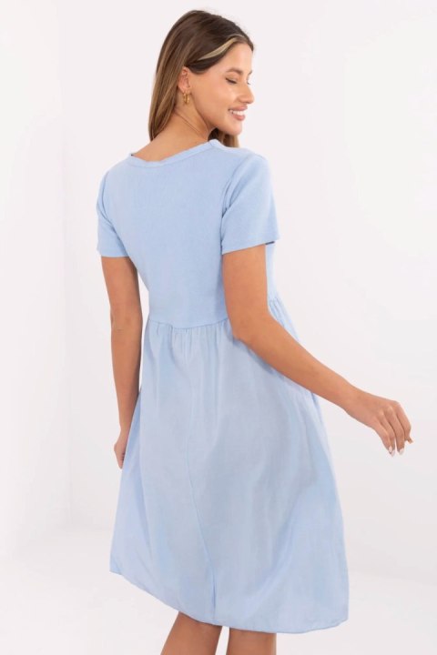 Sukienka Model DHJ-SK-25370.85 Light Blue - Italy Moda