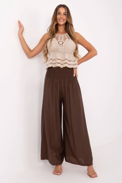 Spodnie Damskie Model MI-SP-A2543.27 Brown - Italy Moda