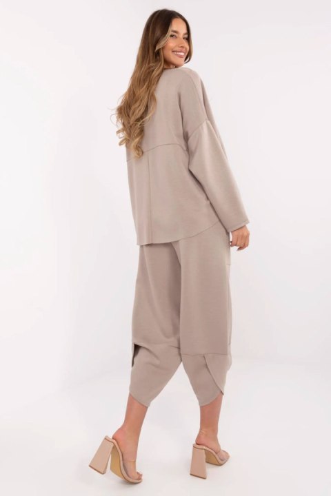 Spodnie Komplet Model MI-KMPL-M56491.09 Dark Beige - Italy Moda