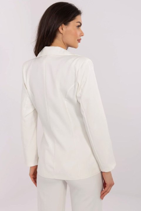 Marynarka Model DHJ-MA-18736.12 Ecru - Italy Moda