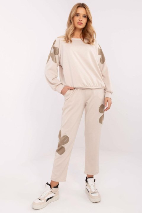 Spodnie Komplet Model MI-KMPL-M6122.60 Beige - Italy Moda