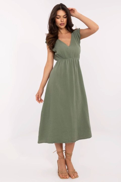Sukienka Model MI-SK-122126.77 Khaki - Italy Moda