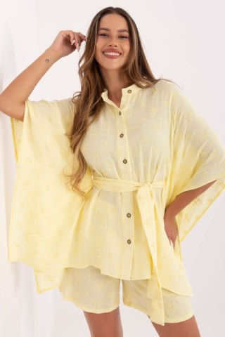 Spodnie Komplet MOdel LK-KMPL-510072.68 Light Yellow - Lakerta