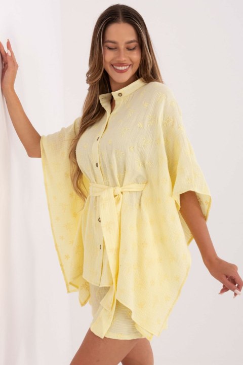 Spodnie Komplet MOdel LK-KMPL-510072.68 Light Yellow - Lakerta