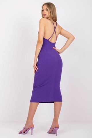 Sukienka Model RV-SK-7562.20X Dark Violet - Rue Paris