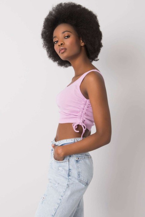 Koszulka Top Model RV-TP-6629.70 Light Violet - Rue Paris