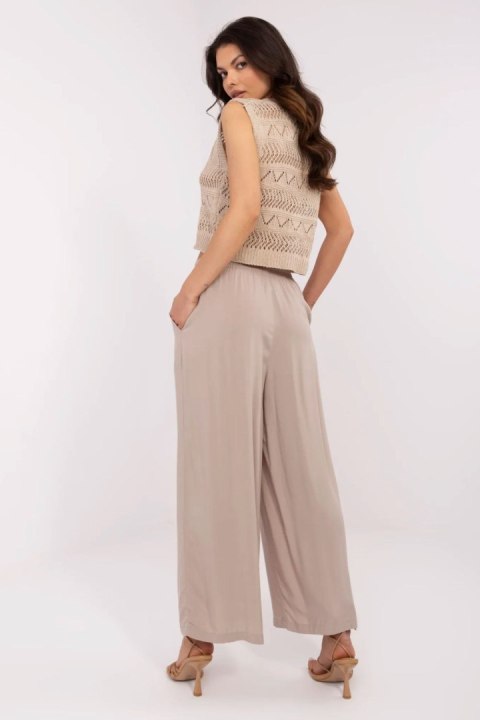 Spodnie Damskie Model D73761M62237B Dark Beige - Sublevel