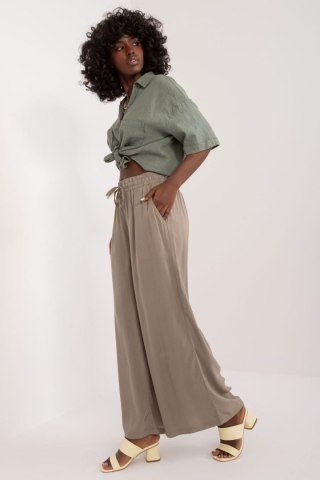 Spodnie Damskie Model D73761M62237E Khaki - Sublevel