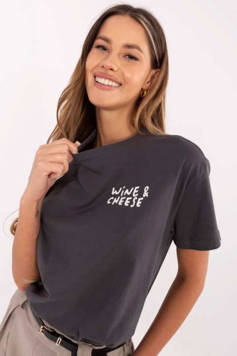 Tshirt Damski Model D12022M02738A Grafit - Sublevel